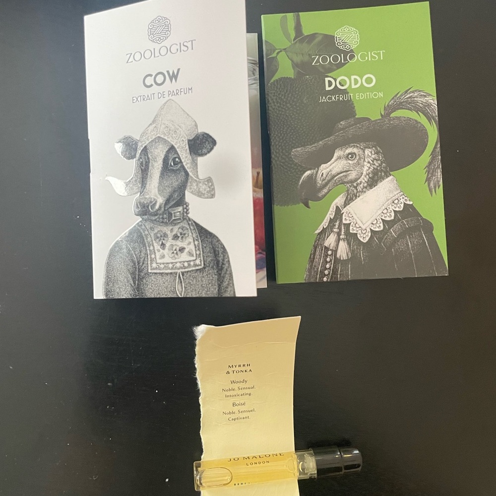 BOGO perfume samples